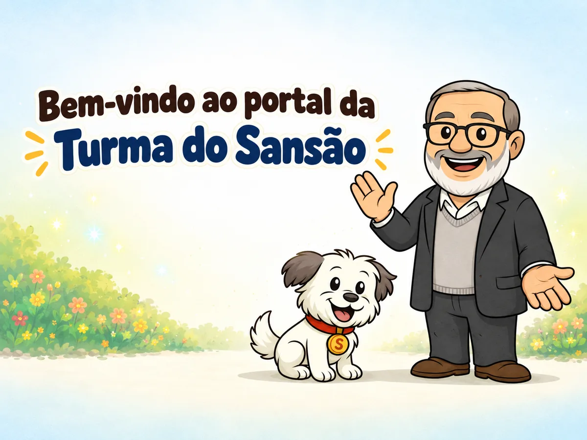 Bem-vindo ao portal da Turma do Sansão com JP e Sansão